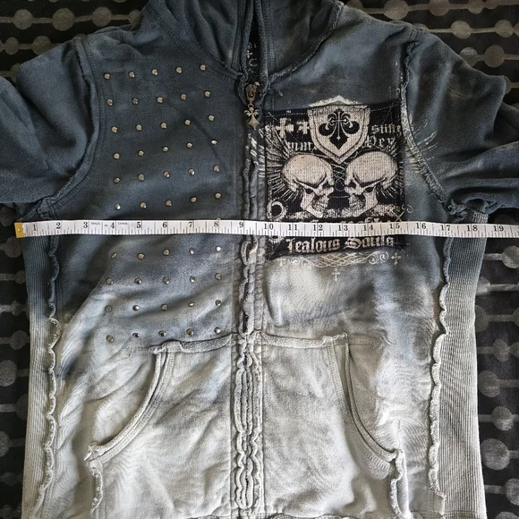 ☠️ Vintage Affliction House Of Jealous Souls Hoodie - Picture 9 of 9
